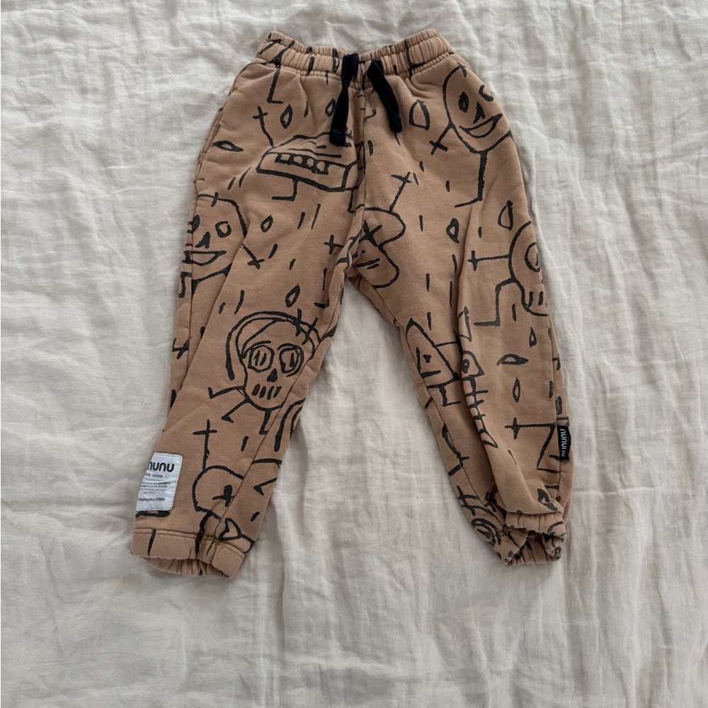 nununu Sweatshirt Sweatpants Set Size 2-3 Years Old - Picture 5 of 7